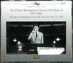 John Cage - The 25-Year Retrospective Concert Of The Music Of John Cage