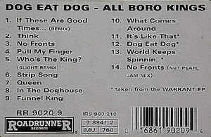 Dog Eat Dog - All Boro Kings Special