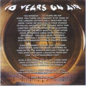 Kool Crew 94.5FM - 10 Years On Air (Recorded Live @ The London Astoria) Volume 1