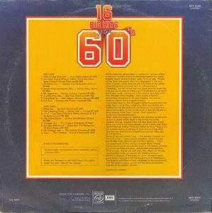  - 16 Big Hits Of The 60's