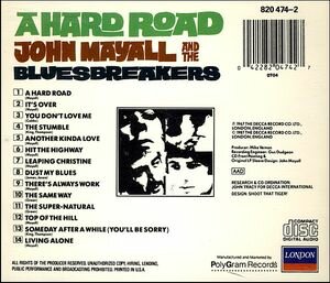 John Mayall & The Bluesbreakers - A Hard Road