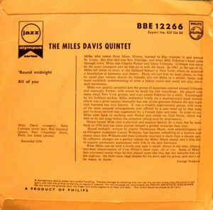 Miles Davis - 'Round Midnight