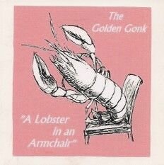 Golden Gonk, The - A Lobster In An Armchair