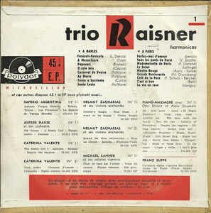 Trio Raisner - A Naples / A Paris