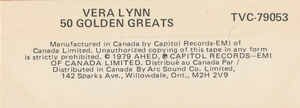 Vera Lynn - 50 Golden Greats