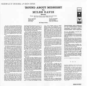 Miles Davis - 'Round About Midnight