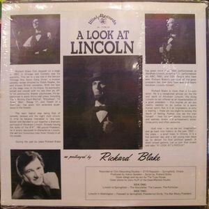 Richard Blake - A Look At Lincoln