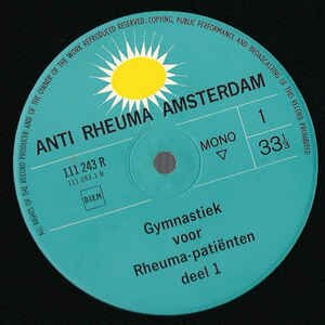  - Anti-Rheuma Plaat (Gymnastiek Voor Rheuma-Patiënten)