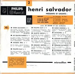 Henri Salvador - 2 - Présente Et Chante