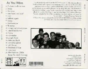 Brother (2) - ...As You Were - Favourites From 1991 -2003