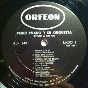 Perez Prado And His Orchestra - (Ritmo) A Go Go