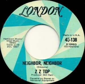 ZZ Top - (Somebody Else Been) Shakin' Your Tree / Neighbor, Neighbor