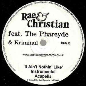 Rae & Christian - It Ain't Nothing Like (The Nextmen Remix)