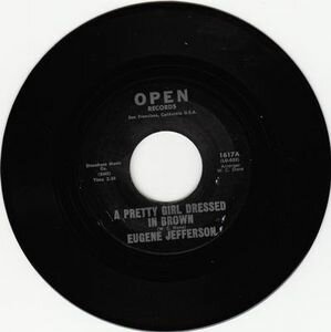 Eugene Jefferson - A Pretty Girl Dressed In Brown / High Pressure Blues