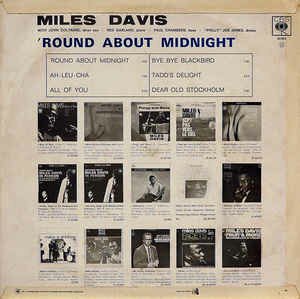 Miles Davis - 'Round About Midnight