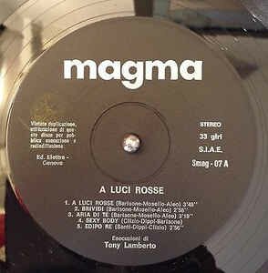 Tony Lamberto - A Luci Rosse