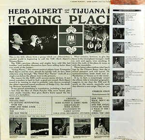 Herb Alpert & The Tijuana Brass - !!Going Places!!