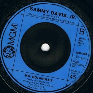 Sammy Davis Jr. - (I'd Be) A Legend In My Time / Mr. Bojangles