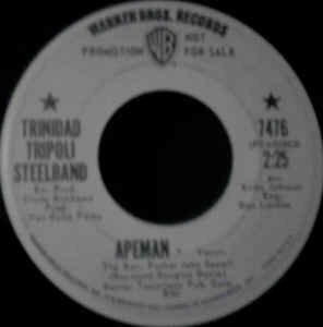 Esso Trinidad Steel Band, The - Apeman / I Want You Back