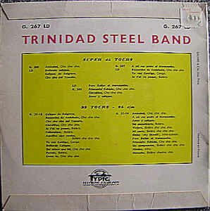 Esso Trinidad Steel Band, The - A Mi Me Gusta El Merecumbe / Recuerdos De Andalucia - Yo Voy Contigo / Je T'ai Vu Passer (Te He Visto Pasar)