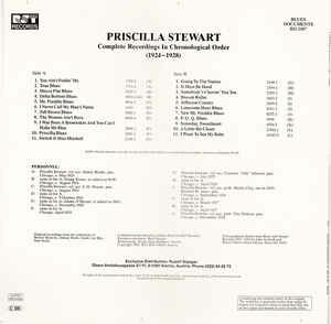 Priscilla Stewart - (1924-1928) Complete Recordings In Chronological Order