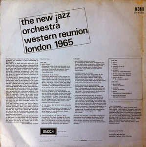 New Jazz Orchestra, The - Western Reunion London 1965