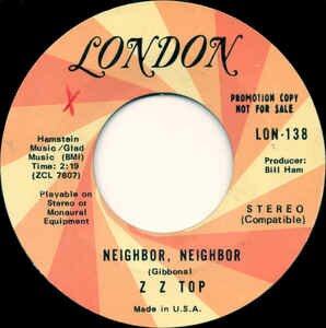 ZZ Top - (Somebody Else Been) Shakin' Your Tree / Neighbor, Neighbor