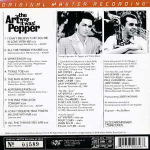 Art Pepper - ...The Way It Was!