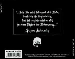 Sopor Aeternus & The Ensemble Of Shadows - ...Ich Töte Mich Jedesmal Aufs Neue, Doch Ich Bin Unsterblich, Und Ich Erstehe Wieder Auf; In Einer Vision Des Untergangs...