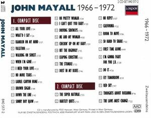 John Mayall - 1966-1972