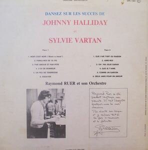 Raymond Ruer Et Son Orchestre - Dansez Sur Les Succes De Johnny Halliday Et Sylvia Vartan