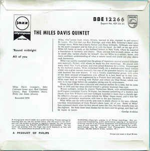 Miles Davis Quintet, The - 'Round Midnight