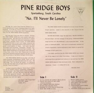 Pine Ridge Boys - 