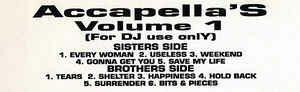  - Accapella's Volume 1