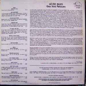  - AC-DC Blues: Gay Jazz Reissues Volume One