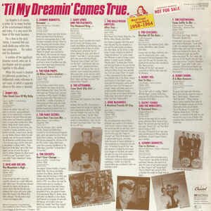  - 'Til My Dreamin' Comes True - West Coast Teen Rock 1958-1964